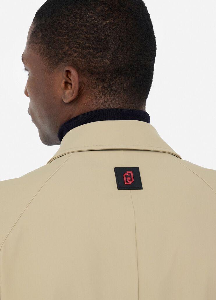 Long Harrington jacket khaki green Liu Jo - large image number 4