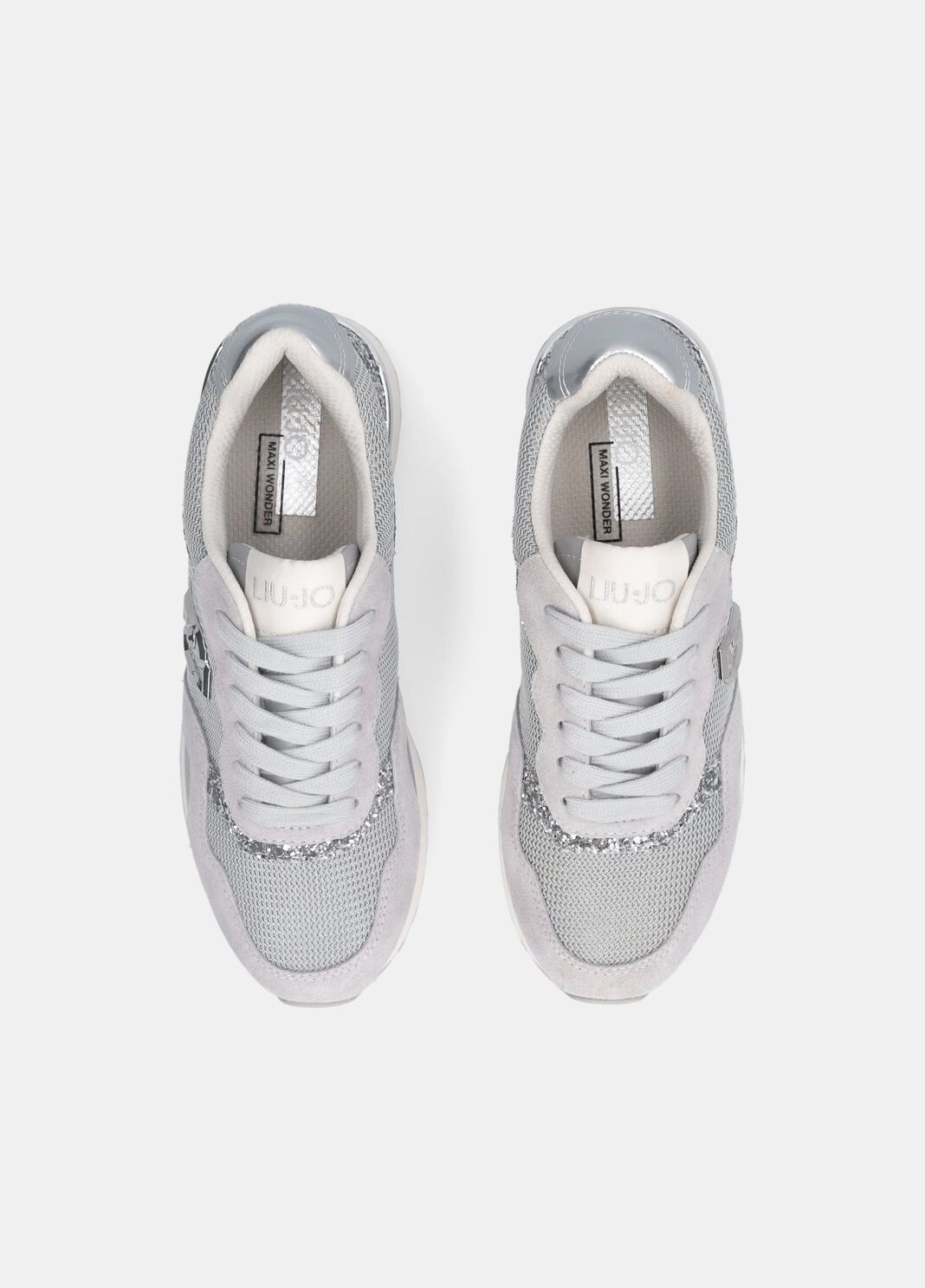Glitter and mesh sneakers rope Liu Jo - large image number 4