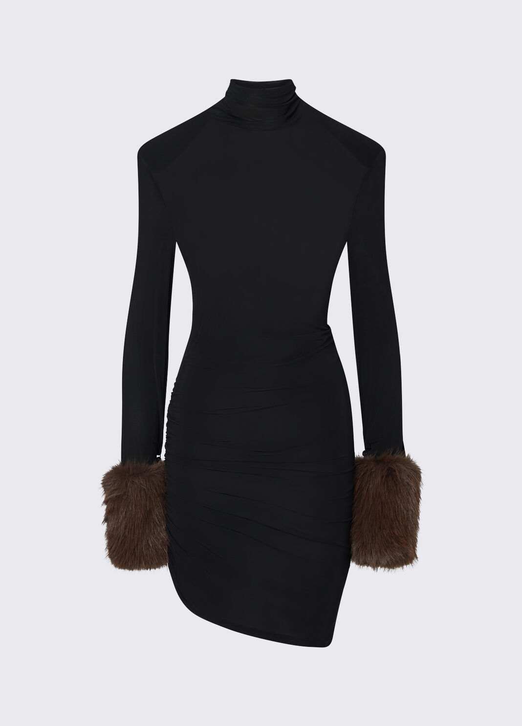 Dress with Teddy Cuffs black Liu Jo - large image number 6