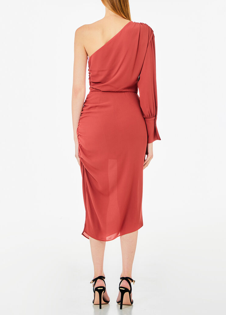 Robe asymétrique élégante marron Liu Jo - medium