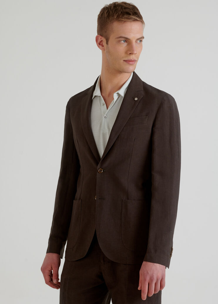 Linen blend jacket  Liu Jo - large image number 0