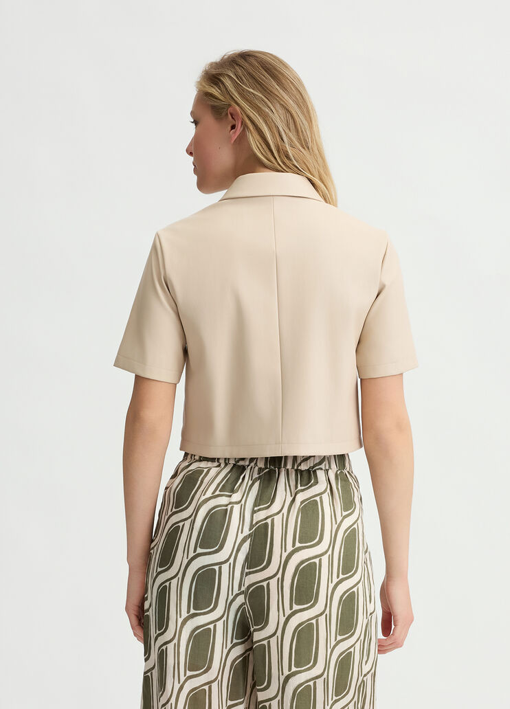 Jacket with buttons beige Liu Jo - large image number 1 Jacket with buttons beige Liu Jo - large image number 1