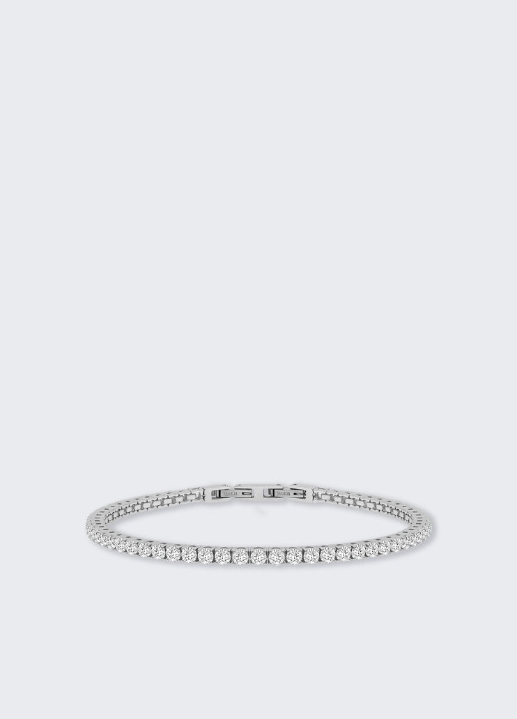 Tennis bracelet with diamantés silver tone Liu Jo - medium Tennis bracelet with diamantés silver tone Liu Jo - medium