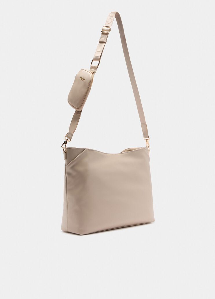 Fourre-tout format moyen avec charm beige Liu Jo - medium