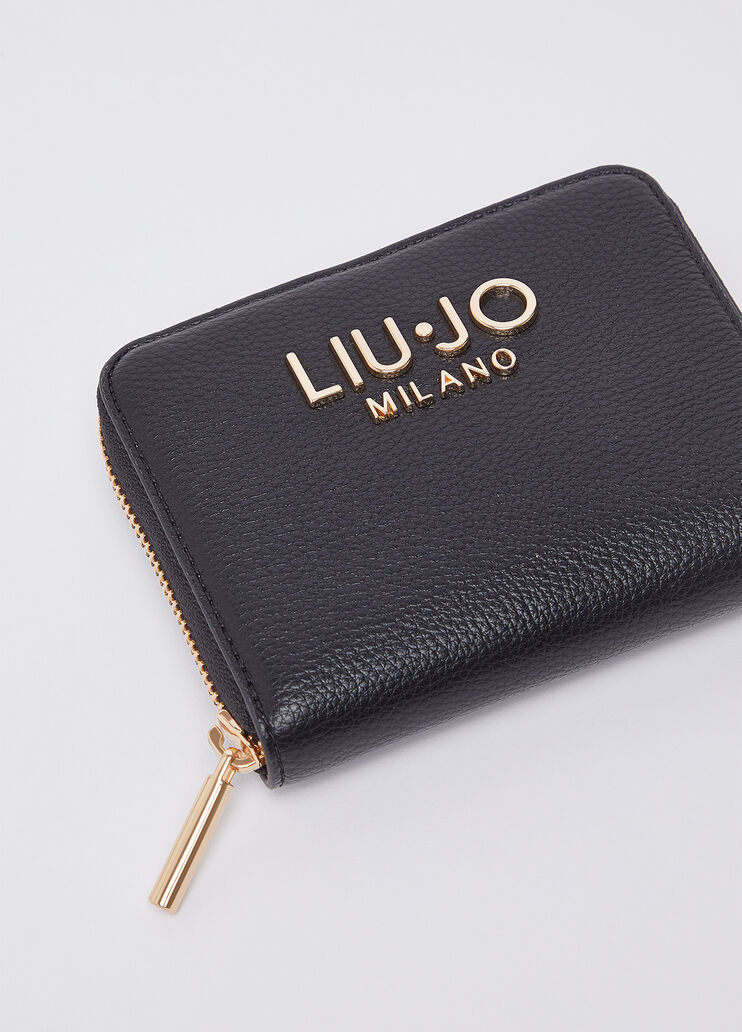 Portafoglio piccolo nero Liu Jo - medium
