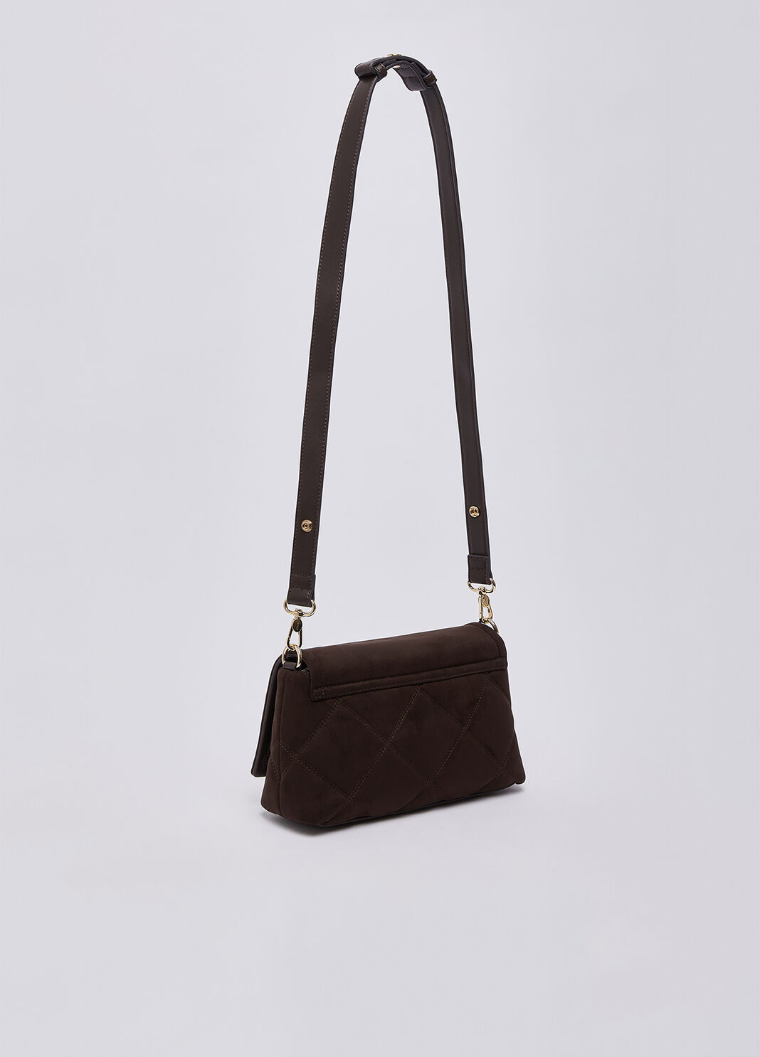 Medium LaPuffy bag in microfibre cocoa Liu Jo - large image number 3