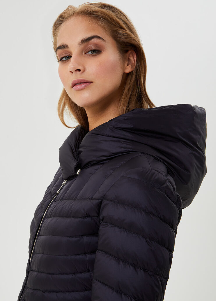 Doudoune à capuche Noir Liu Jo - large image number 2 Doudoune à capuche Noir Liu Jo - large image number 2