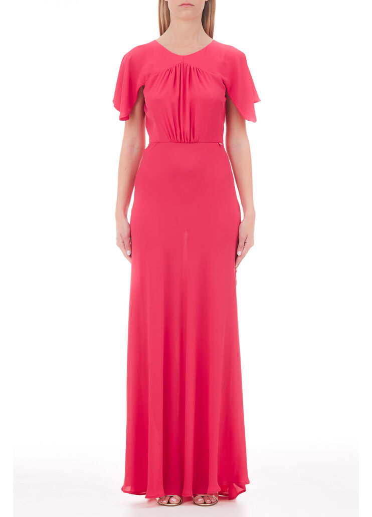 Robe longue de cérémonie fuchsia Liu Jo - large image number 0
