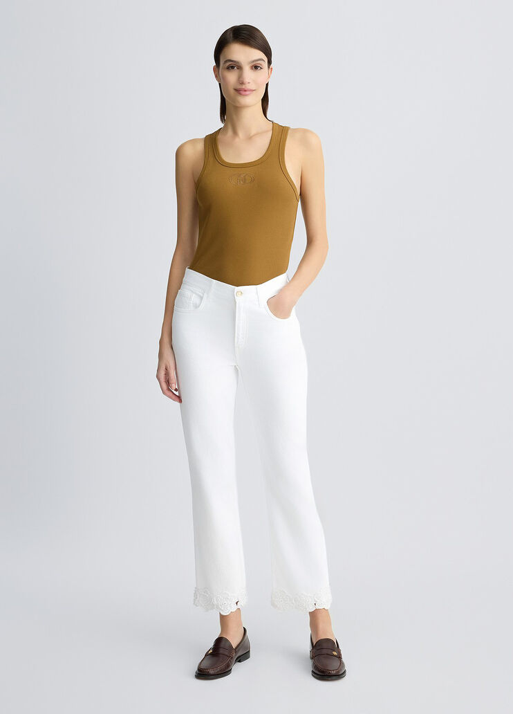 Straight-leg jeans white Liu Jo - medium Straight-leg jeans white Liu Jo - medium