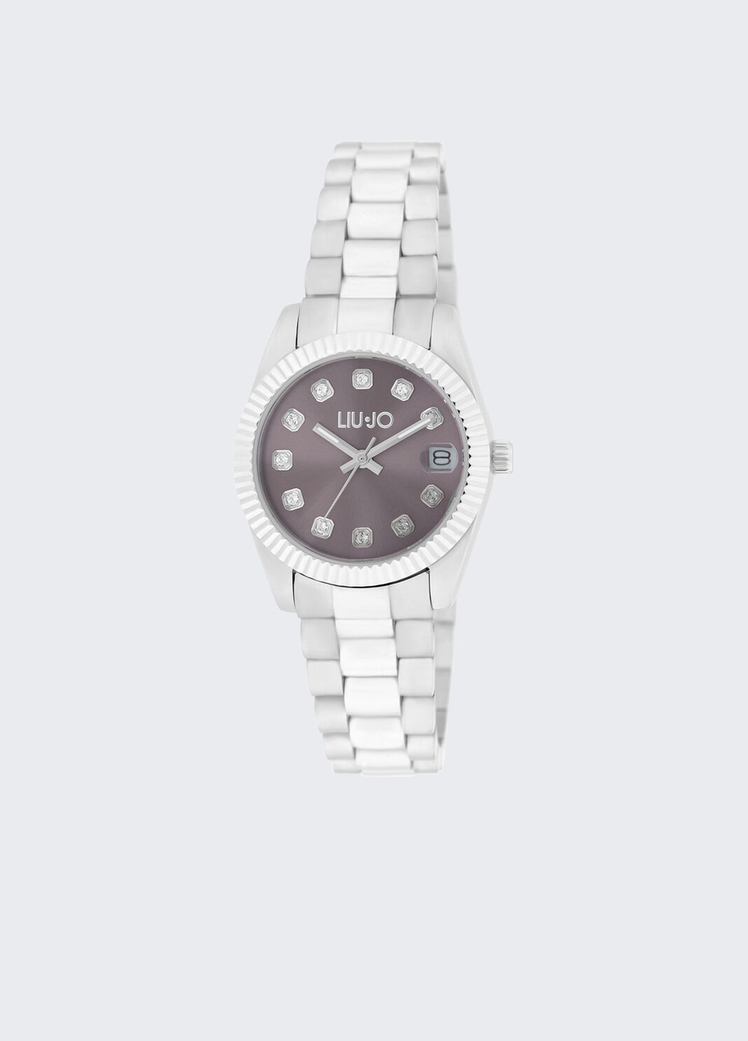 Steel watch with diamant&eacute;s silver Liu Jo - large image number 0