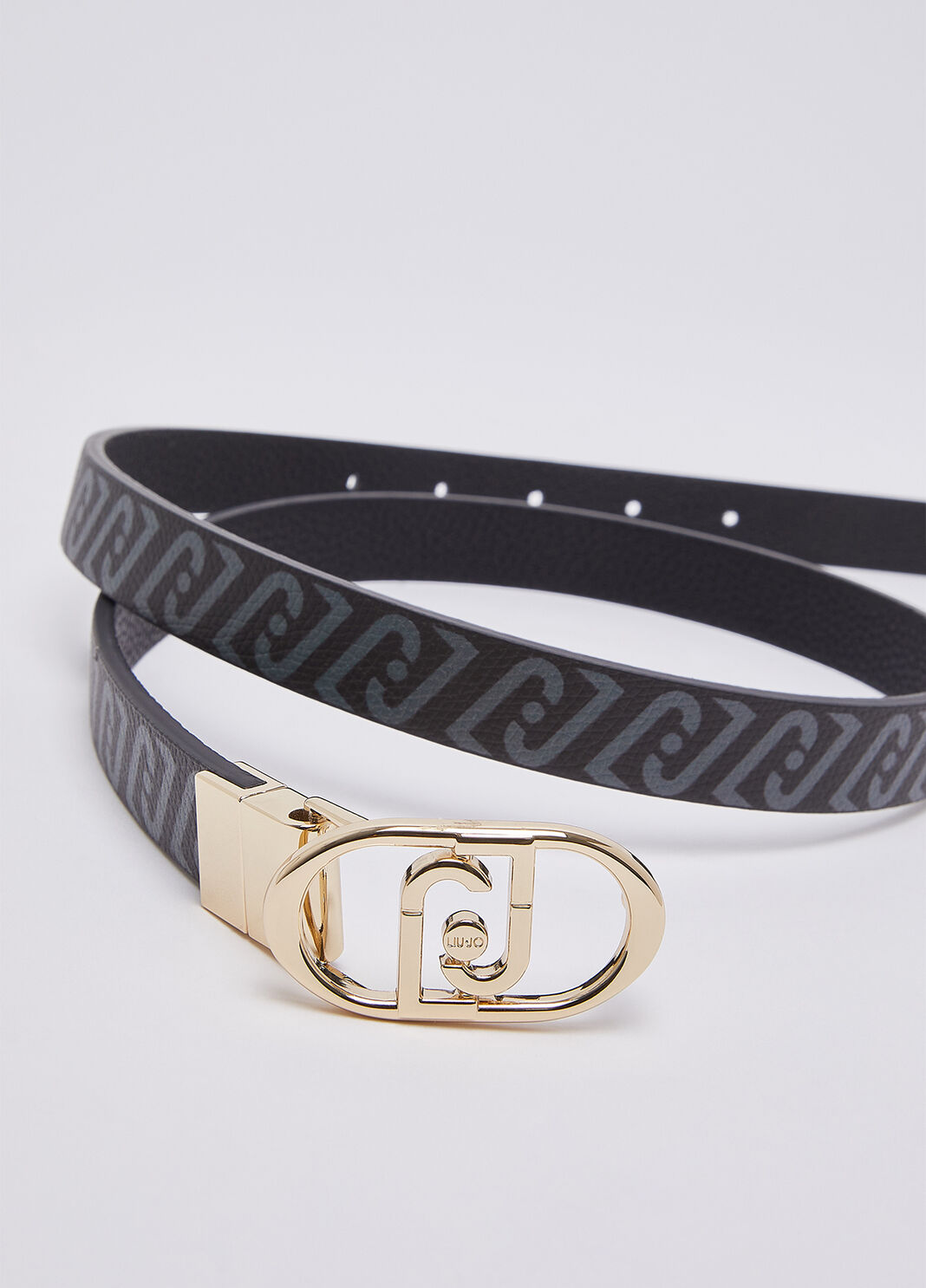 Belt slim reversible black Liu Jo - large image number 4