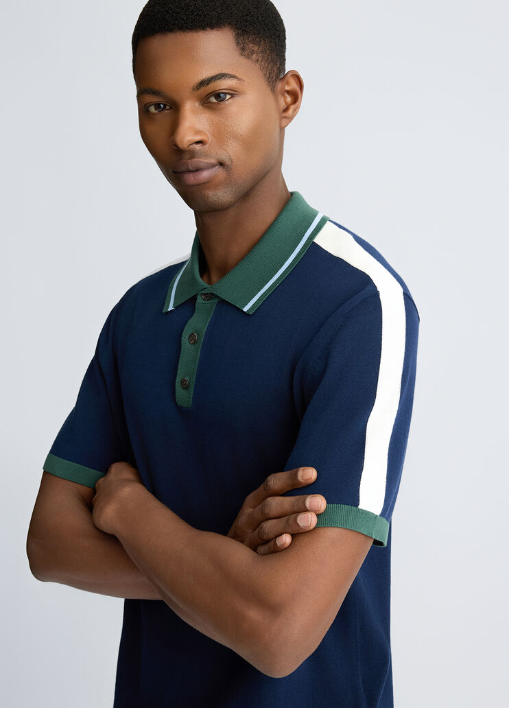 Blue knit polo shirt Blue Liu Jo - medium Blue knit polo shirt Blue Liu Jo - medium