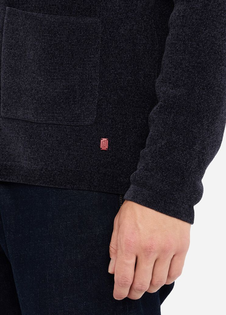 Chenille cardigan dark blue Liu Jo - large image number 4