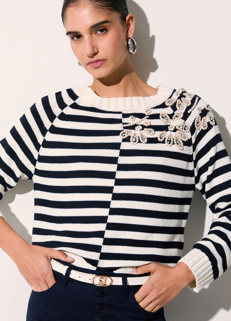 Узкий ремень Liu Jo Better сливочно-белый Liu Jo - medium