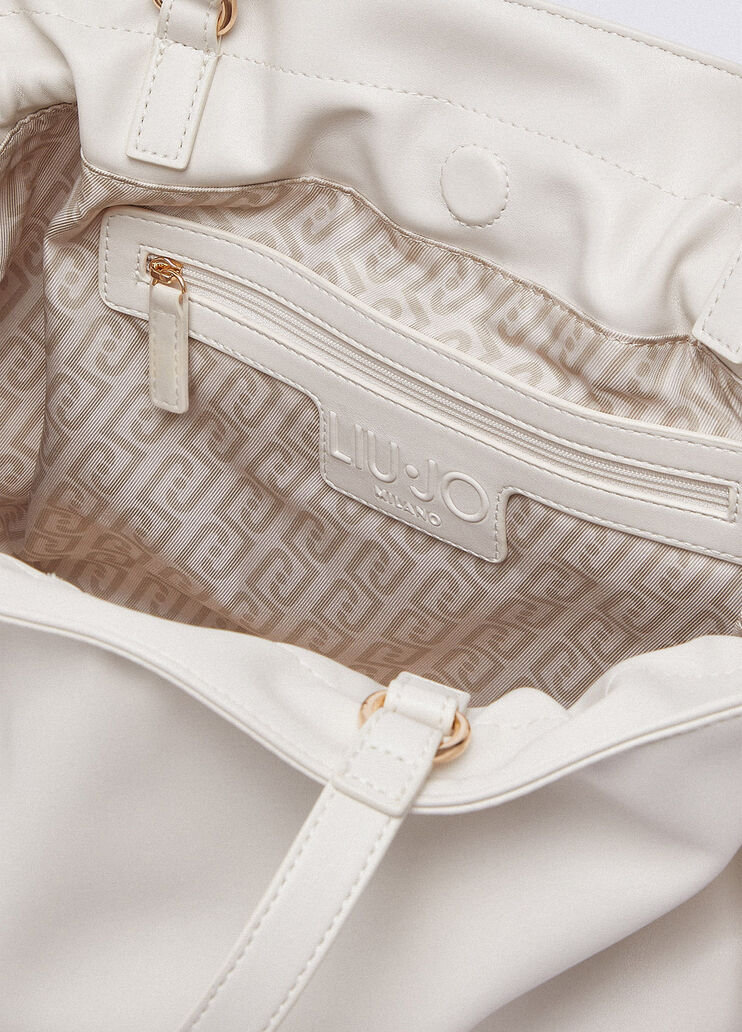 Sac porté épaule Riccy grand crème Liu Jo - large image number 5