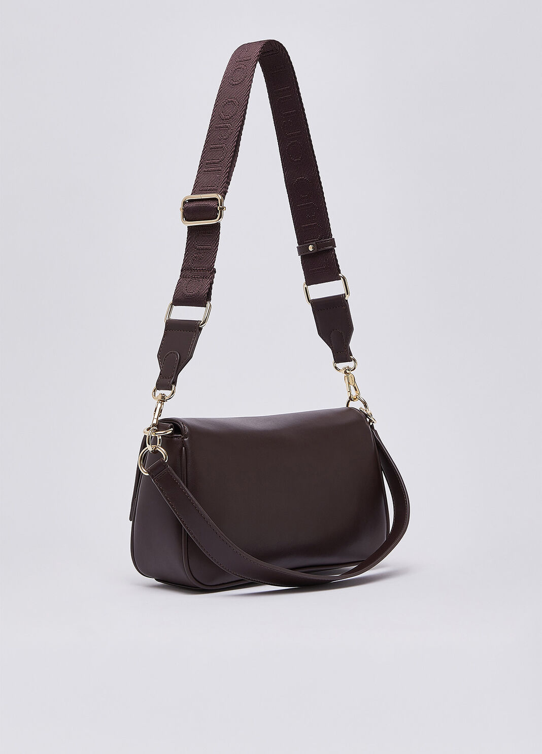 Borsa a spalla media melanzana Liu Jo - large image number 3