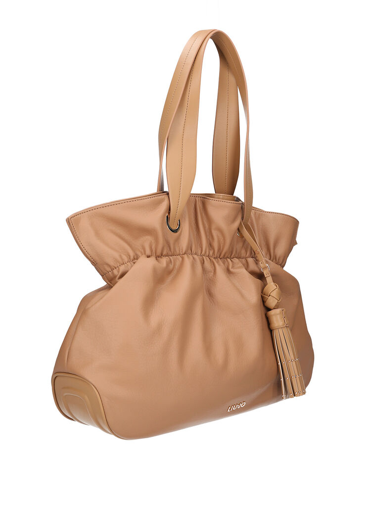 Soft shoulder bag camel Liu Jo - large image number 1