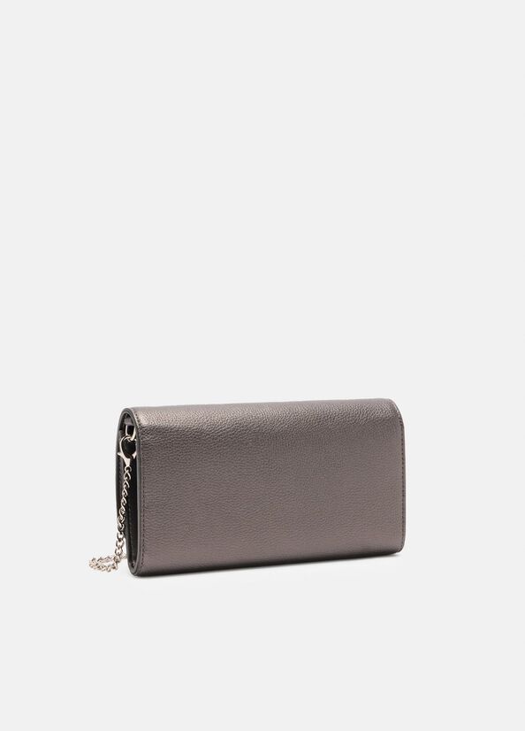 Liu Jo Better wallet with chain anthracite Liu Jo - large image number 1