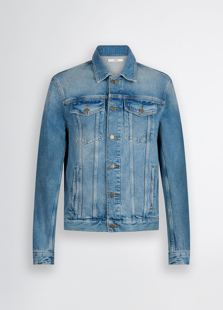 Men’s denim jacket blue denim Liu Jo - large image number 6 Men’s denim jacket blue denim Liu Jo - large image number 6