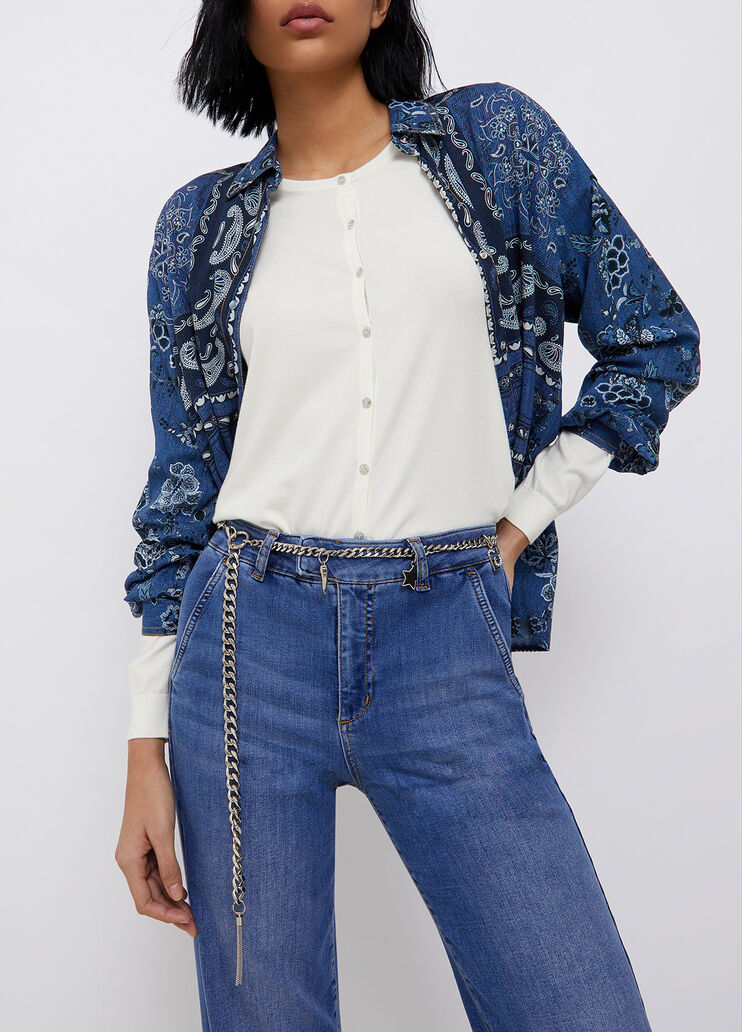 Металлический ремешок-цепочка с подвеской металл Liu Jo - large image number 1