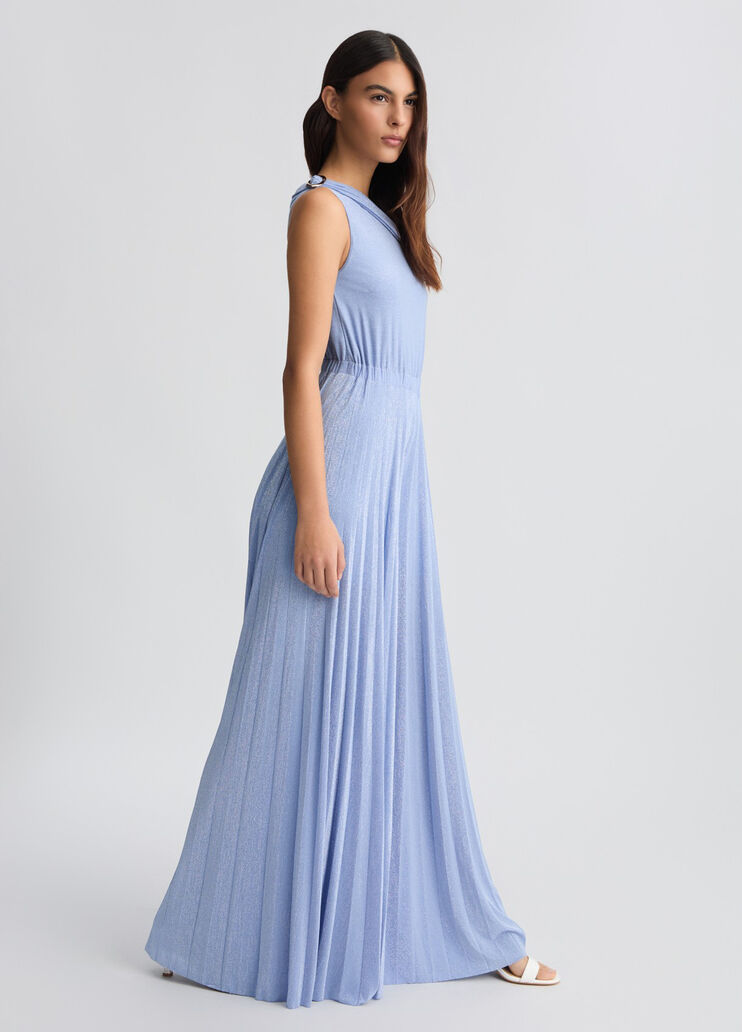 One-shoulder jumpsuit light blue Liu Jo - large image number 4 One-shoulder jumpsuit light blue Liu Jo - large image number 4