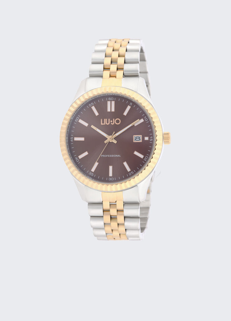 Herrenuhr aus Stahl braun Liu Jo - medium Herrenuhr aus Stahl braun Liu Jo - medium