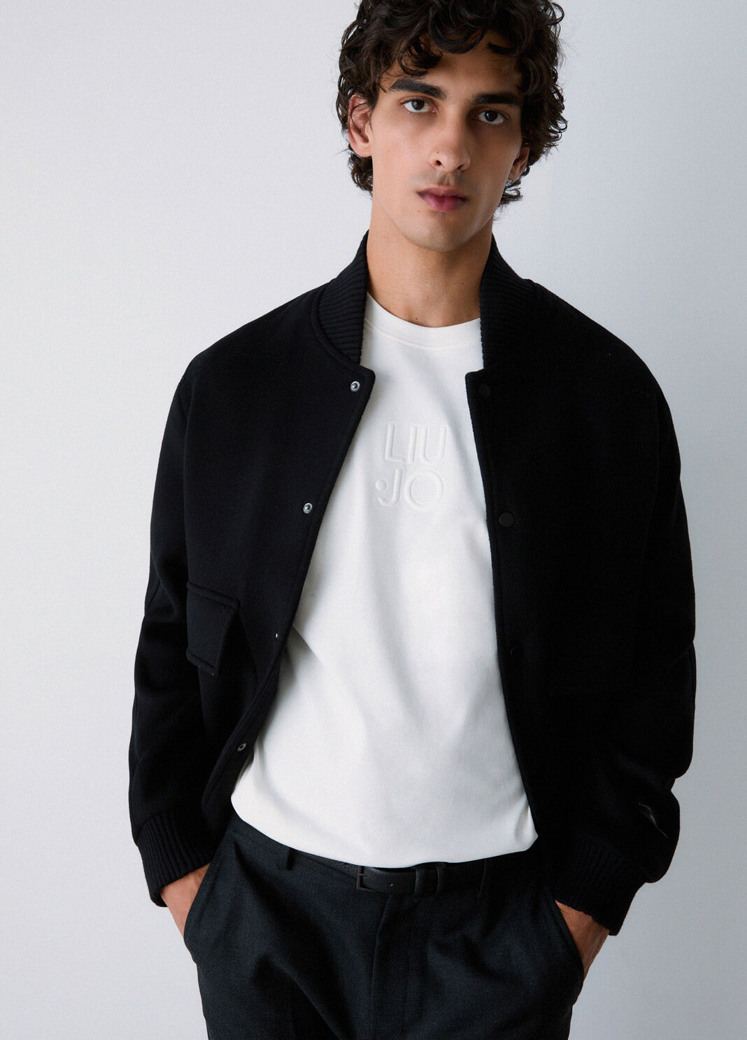 Interlock Jersey T-shirt white Liu Jo - large image number 2