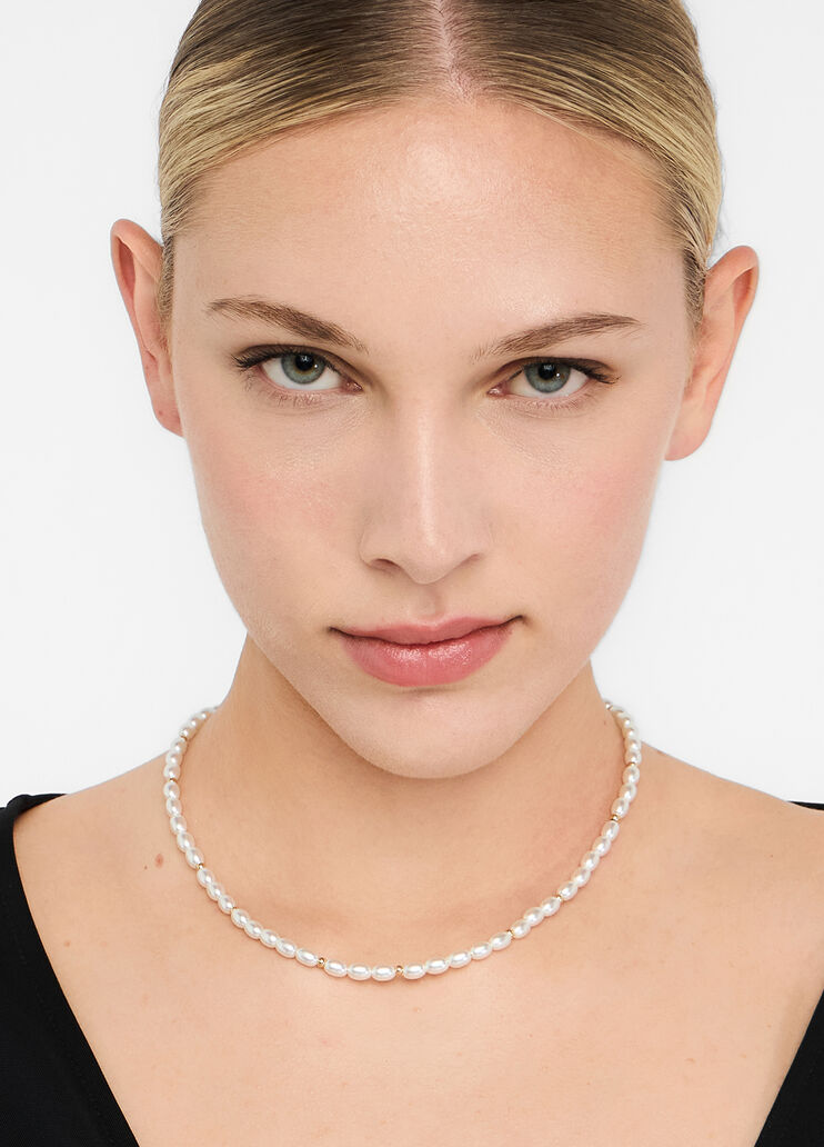 Choker with pearls white Liu Jo - medium Choker with pearls white Liu Jo - medium
