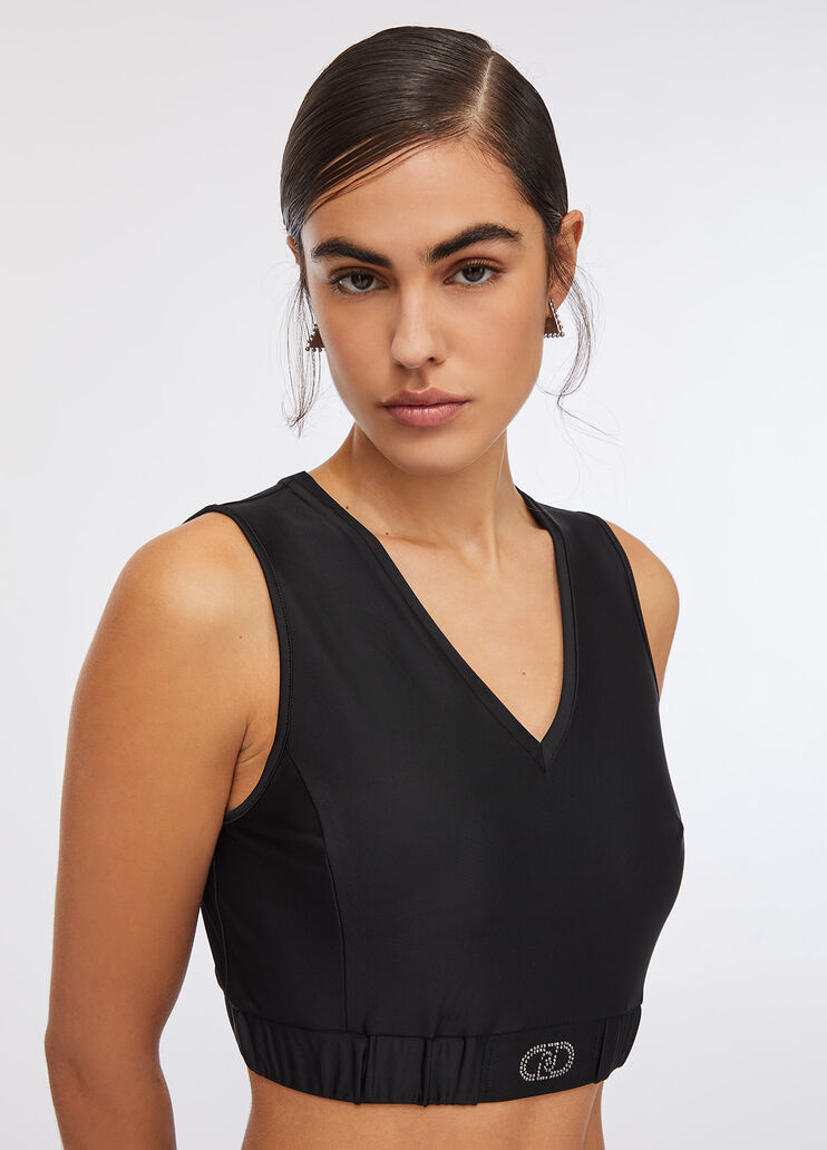 Jersey top black Liu Jo - large image number 2