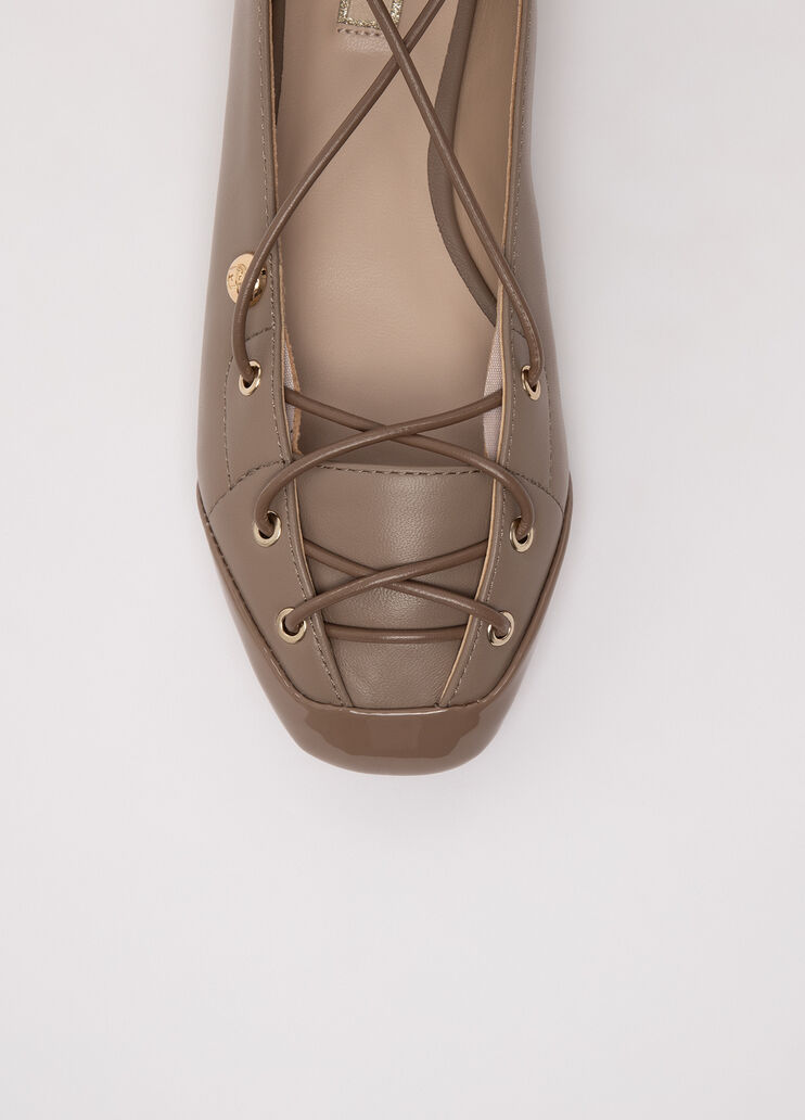 Ballet flats lace-up havana Liu Jo - medium