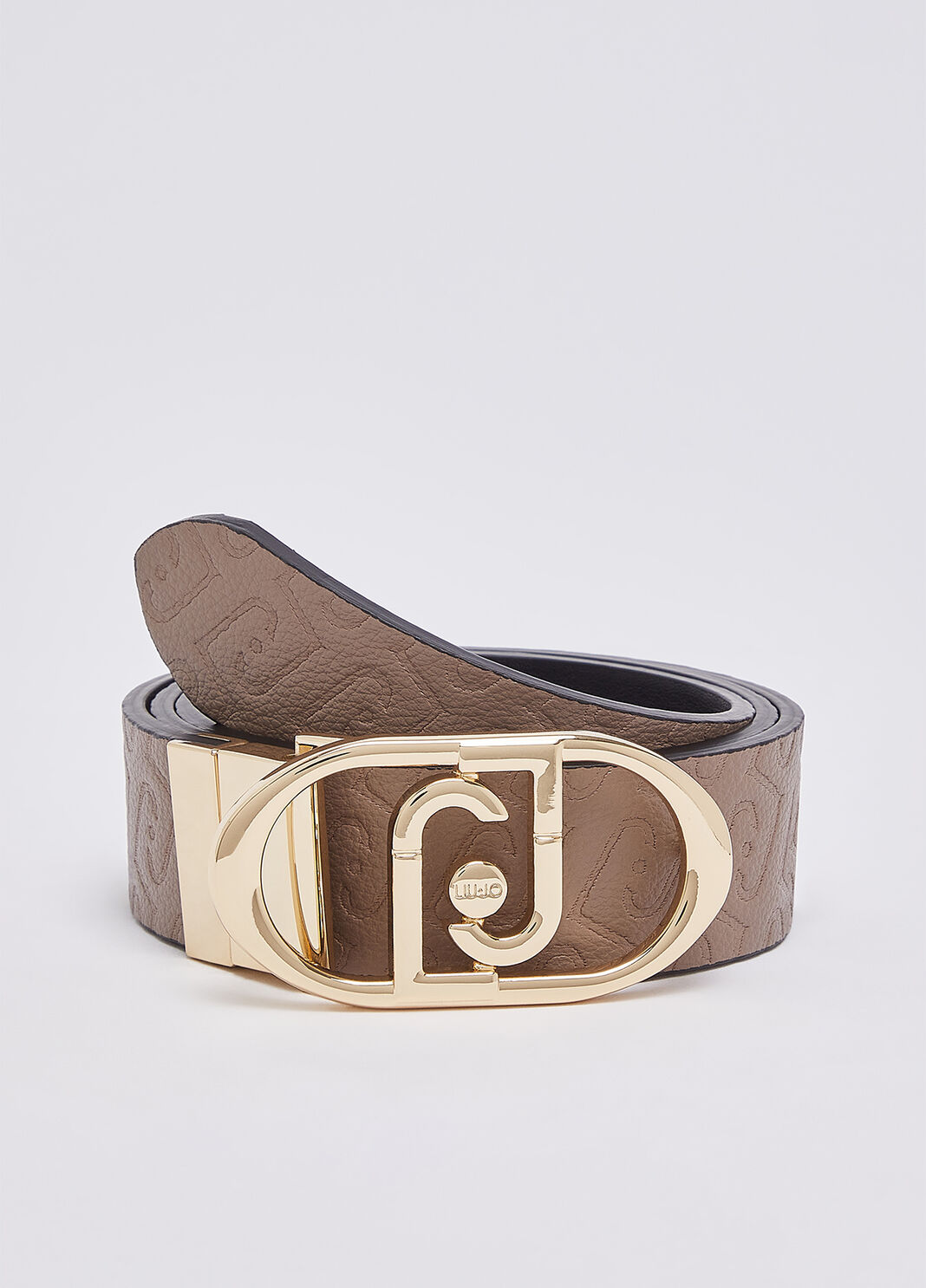 Belt reversible with logo mocha Liu Jo - large image number 2