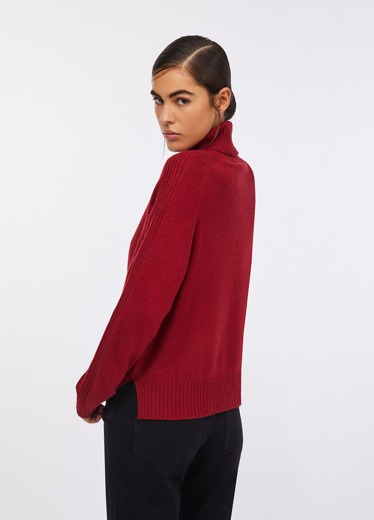 Wool and cashmere turtleneck red Liu Jo - large image number 1