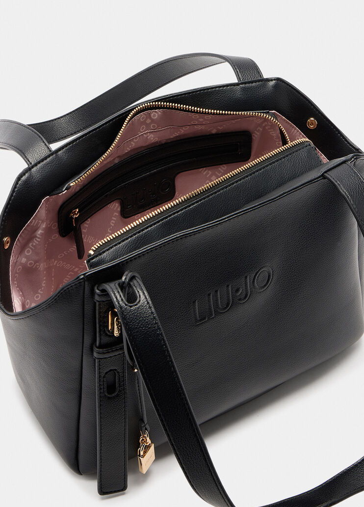 Medium bag with charms black Liu Jo - large image number 3 Medium bag with charms black Liu Jo - large image number 3