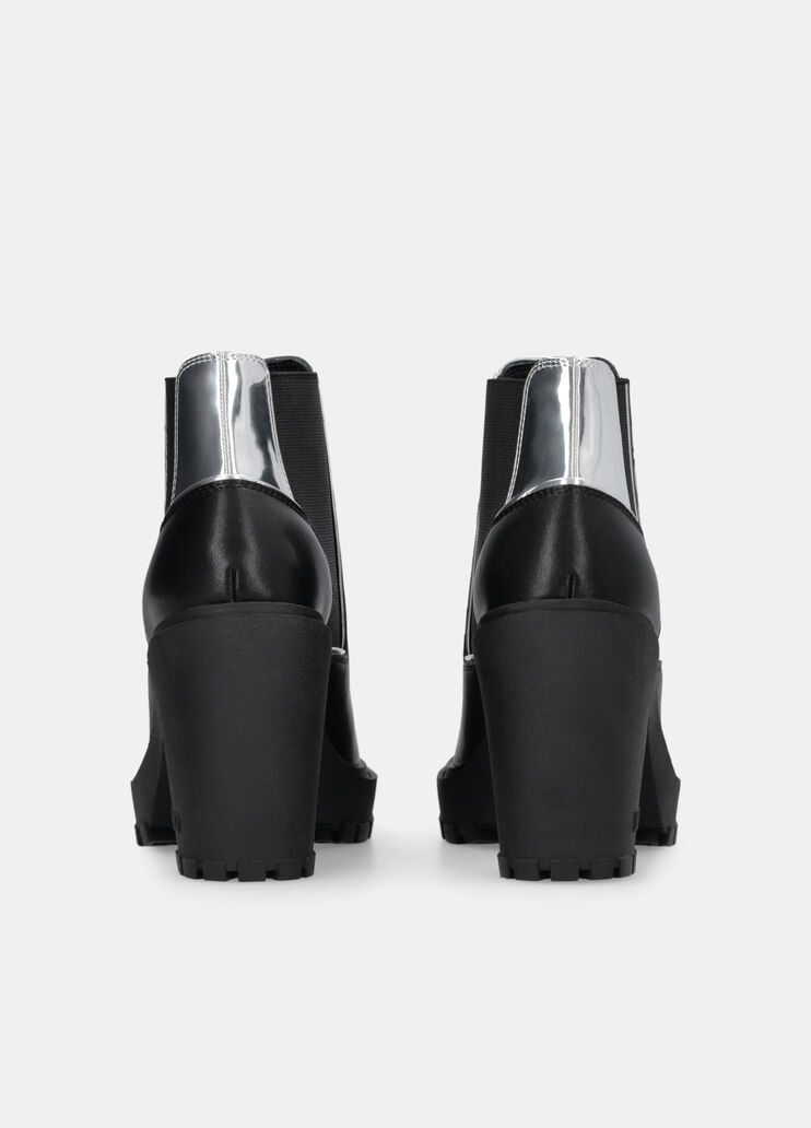 Кожаные полусапоги с логотипом черный Liu Jo - large image number 7