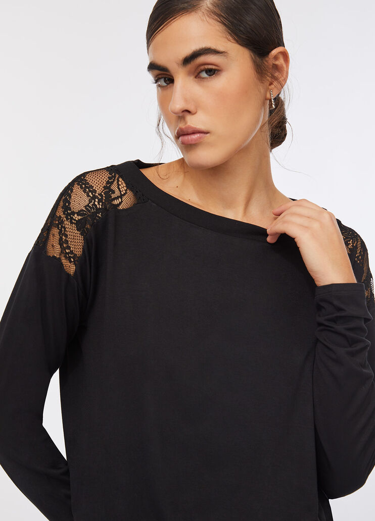 T-Shirt Liu Jo Better Schwarz Liu Jo - large image number 3