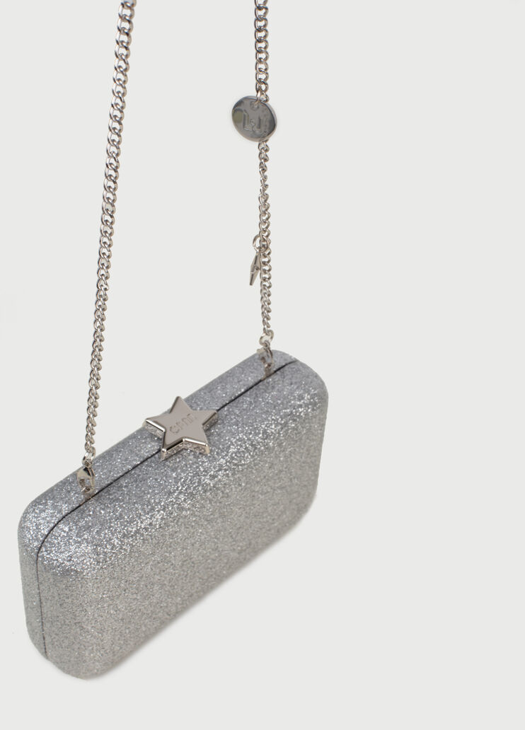 Glitter clutch bag Silver Liu Jo - large image number 3 Glitter clutch bag Silver Liu Jo - large image number 3