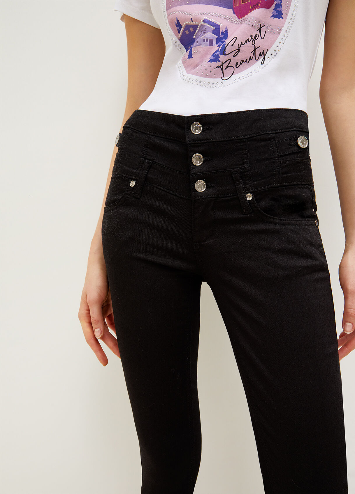 Pantalone liu jo vita alta sale
