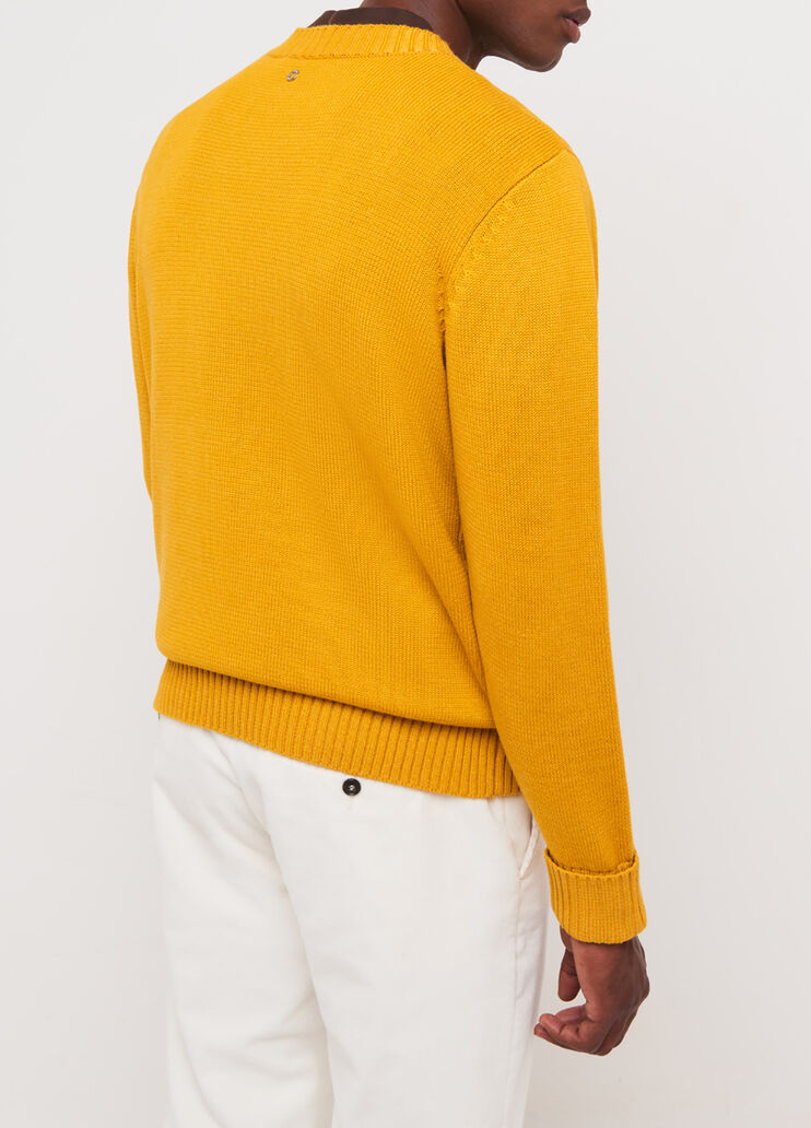 Pull avec écusson jaune Liu Jo - large image number 1