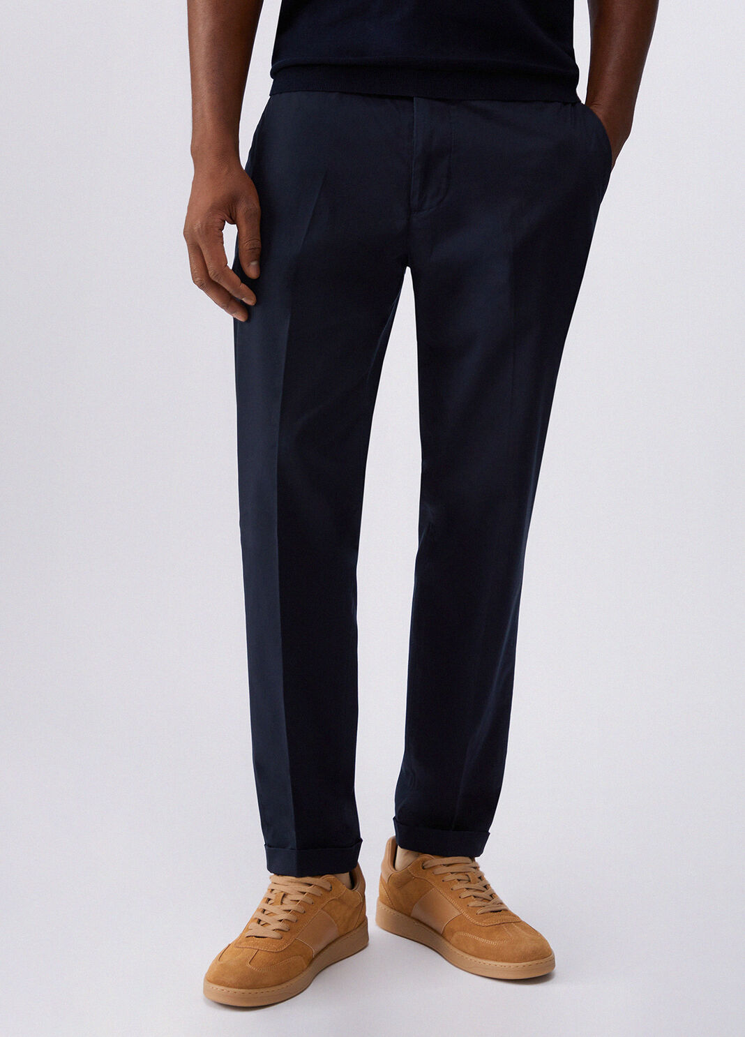 Slim-fit chinos dark blue Liu Jo - large image number 0