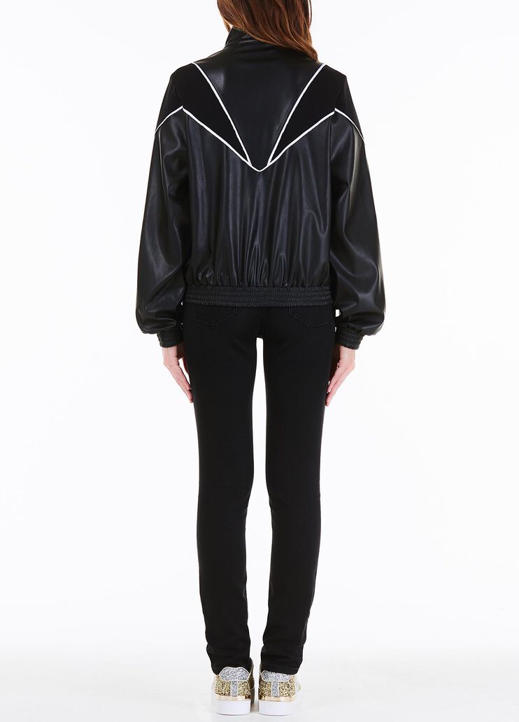 Куртка из ткани с полимерным покрытием чёрный Liu Jo - large image number 1