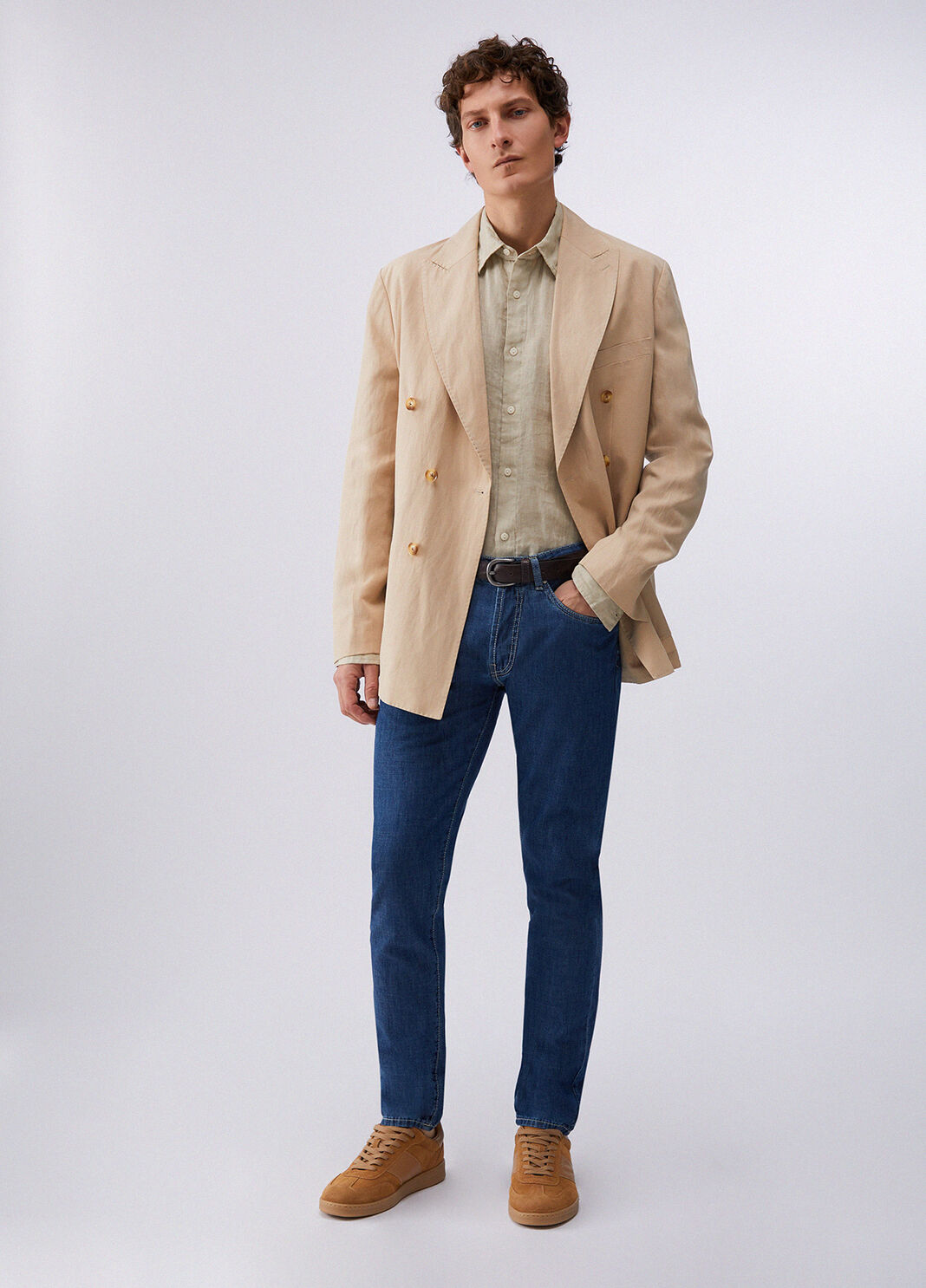 Slim fit jeans blue denim Liu Jo - large image number 5