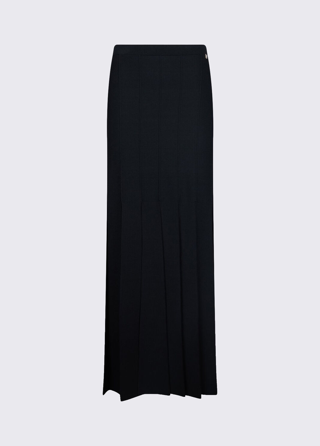 Falda de punto con flecos negro Liu Jo - large image number 6