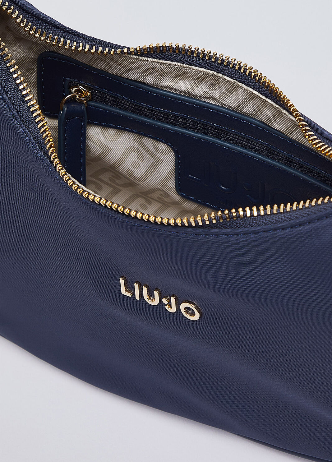 Small nylon hobo bag blue Liu Jo - large image number 3