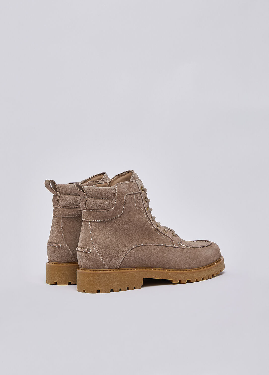 Ankle boots in suede dove grey Liu Jo - large image number 3