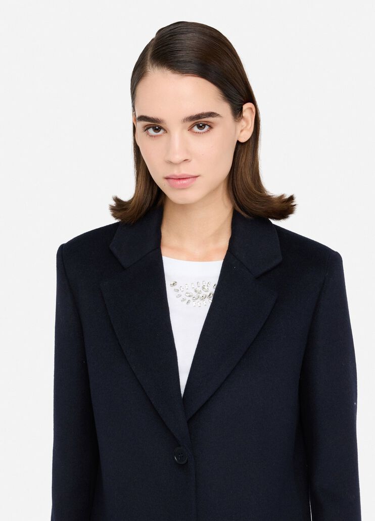 Wool coat navy blue Liu Jo - large image number 2