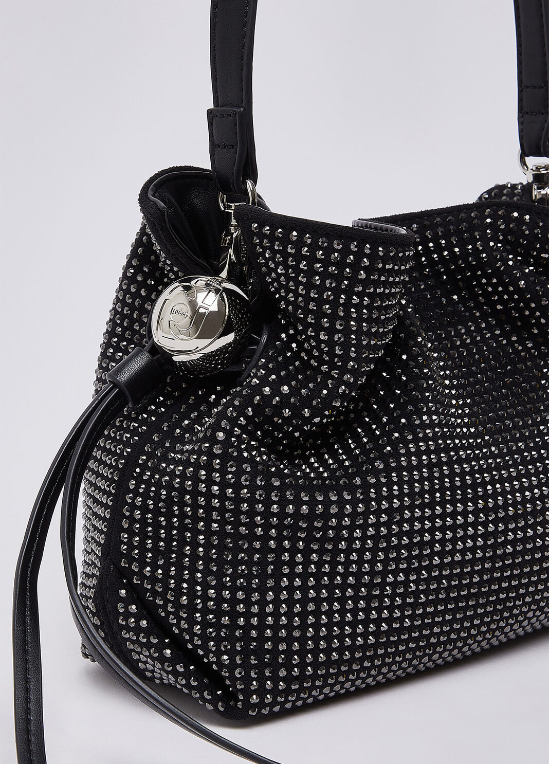 Sac Riccy format petit avec strass noir Liu Jo - large image number 4