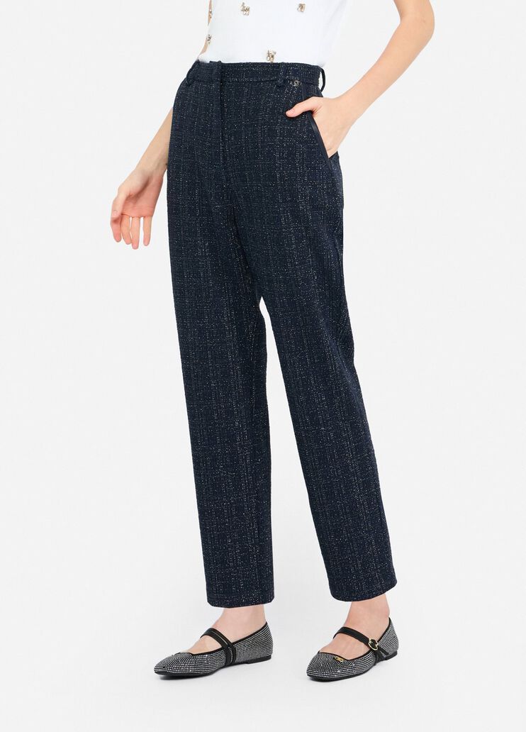 Pantalón de bouclé azul Liu Jo - medium Pantalón de bouclé azul Liu Jo - medium