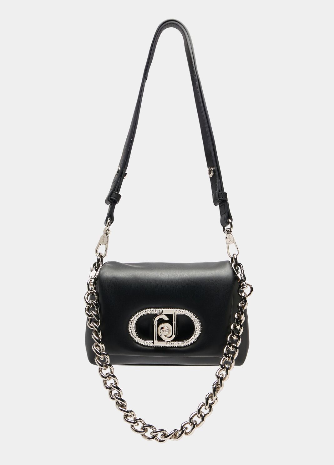 Sac LaPuffy petit format noir Liu Jo - large image number 0