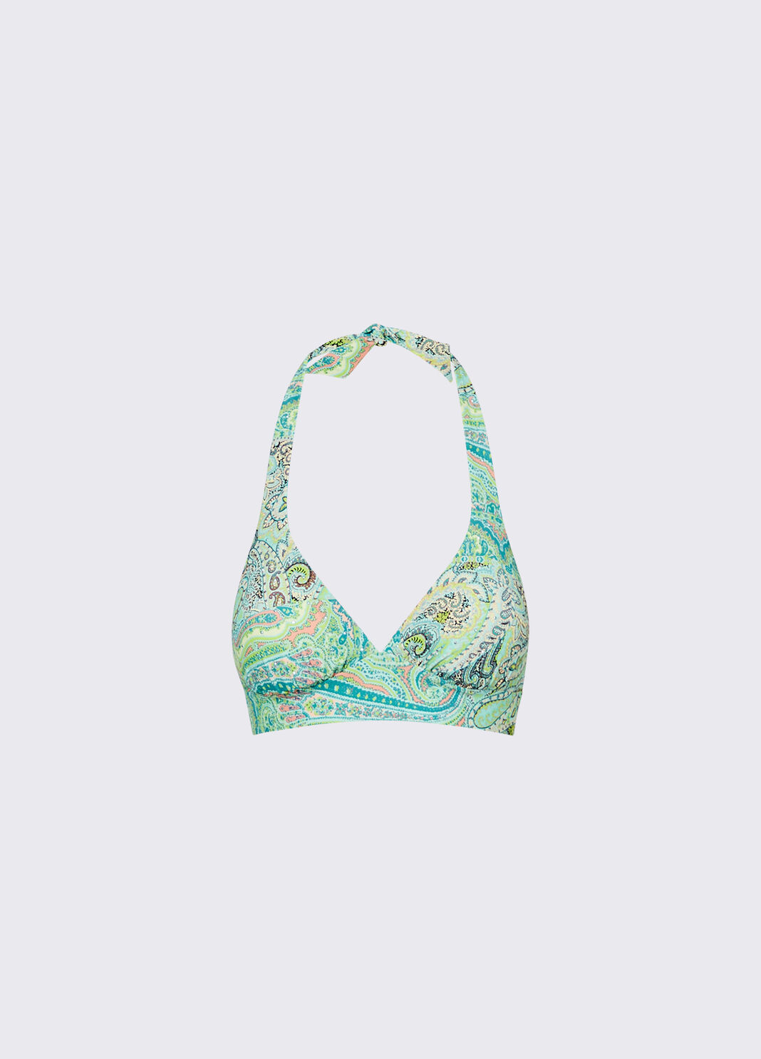 Blumen-Bikini-Top Aquagr&uuml;n Liu Jo - large image number 6