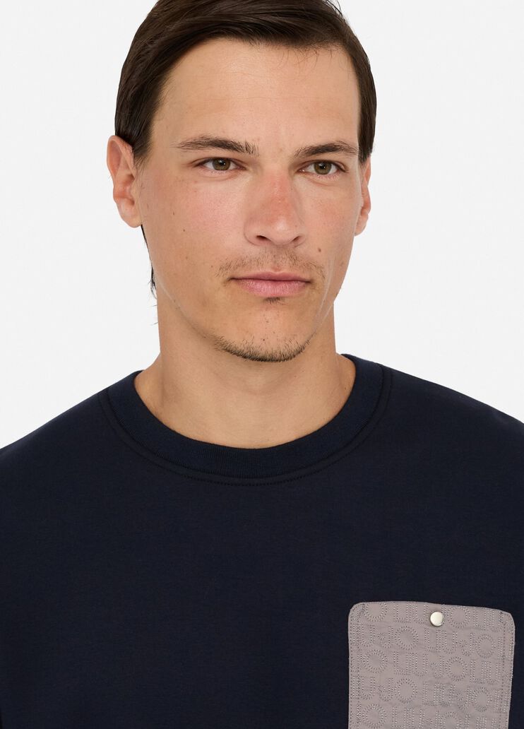 Scuba sweatshirt dark blue Liu Jo - large image number 4 Scuba sweatshirt dark blue Liu Jo - large image number 4